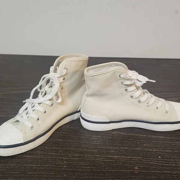 Isabel Marant Benkeen Canvas High-Top Sneaker 6.5 - Picture 6 of 8